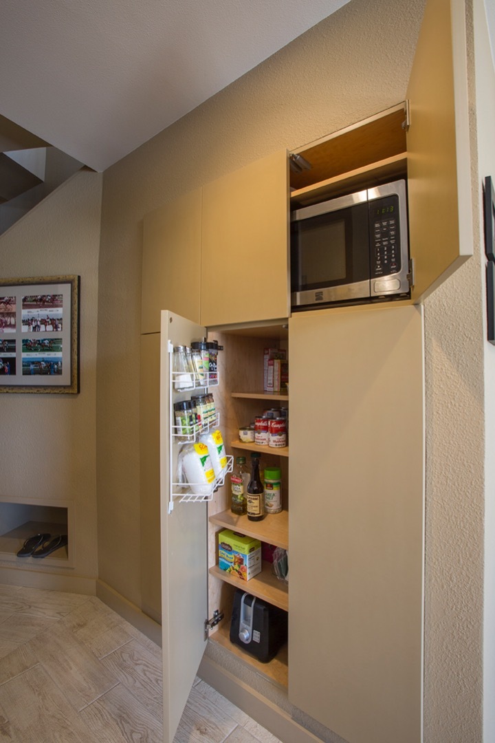 Maui kitchen renovation hidden storage BY DESIGN Builders Brian Rigney