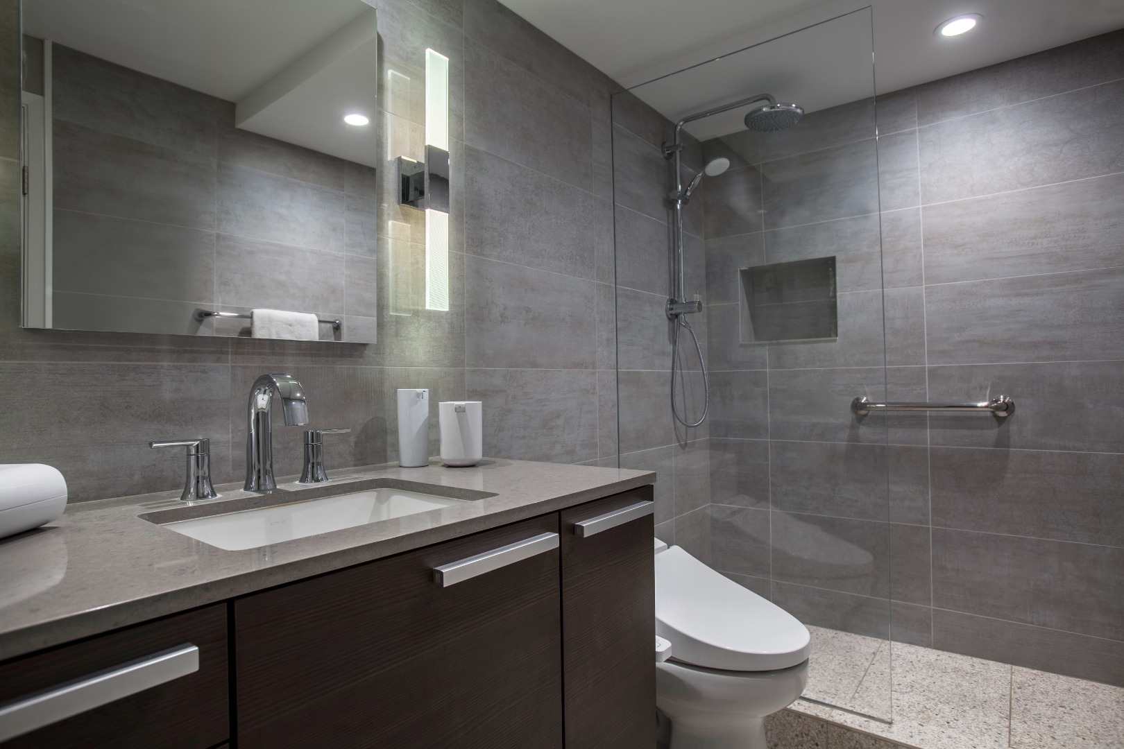 Maui Poggenpohl bath renovation BY DESIGN Builders Brian Rigney